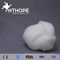medical absorbent sterile bleached white gauze ball